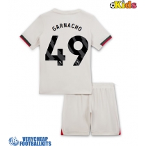 Chelsea Alejandro Garnacho #49 Replica Away Minikit 2025-26 Short Sleeve (+ pants)
